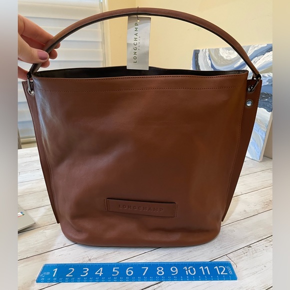 Longchamp Handbags - New LongChamp Paris Cognac Zip Hobo NWT $760